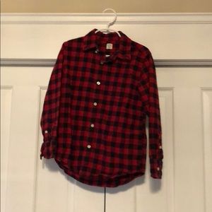 Crewcuts 6/7 Boys’ Ted and Black Check Shirt